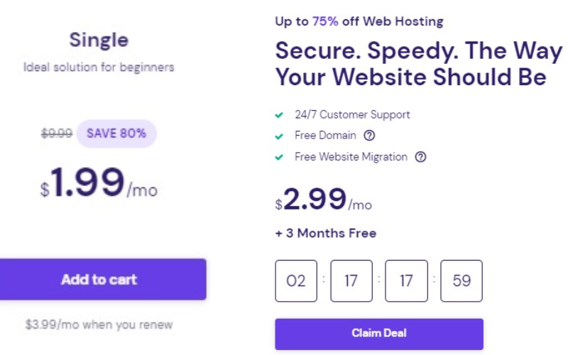 Hosting Plan