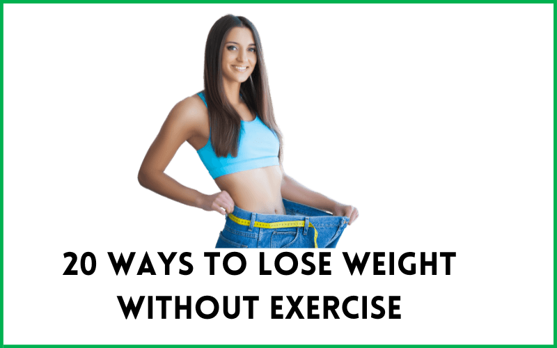 Read more about the article 20 Ways To Lose Weight Without Exercise: Best Health Tips
