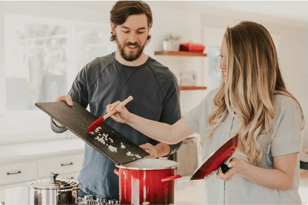 Cook More—Carry Out & Dine Out Less