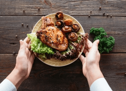 Use smaller plates