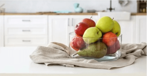 Keep healthy foods front and center.