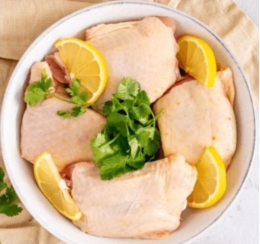 These sous vide chicken thighs are super moist