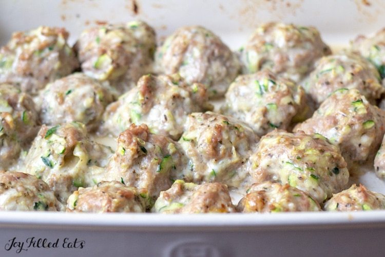 How to make a Keto Meatball Casserole